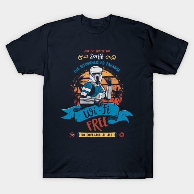 Wifi Free T-Shirt by teesgeex
